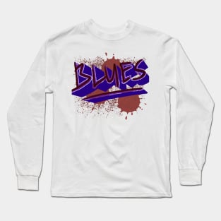 Blues Long Sleeve T-Shirt